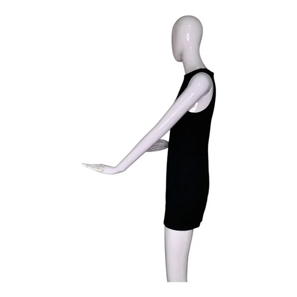 Stockholm Atelier & Other Stories Mini Dress Sleeveless Black Size M - Picture 6 of 10